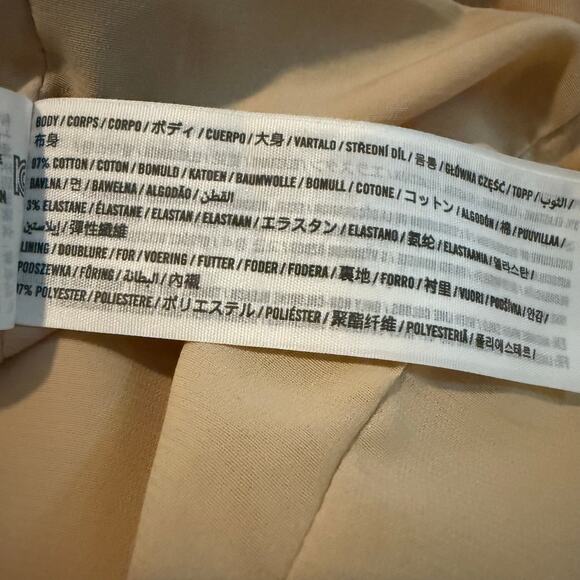 Abercrombie & Fitch Vest Top & Cargo Mini Skirt Set Pockets Size Small Tan Khaki - Picture 10 of 13